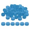 PATIKIL 1.2inch Plastic Bottle Caps for Crafts, 50Pcs Reusable Protection