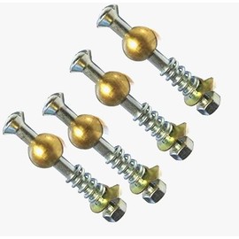 BRITPART Door Hinge PIN Repair Set of 4 Compatible with Land Rover Defender 90/110 & Series 1, 2/2a, 3 Part # 330953/7