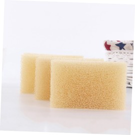 PACKOVE 4pcs Imitation Loofah Dishwashing Sponge Pad Kitchen Cleaning Scrubber Non Scratch Durable Household Pads for Tough Messes and Bathroom Surfaces
