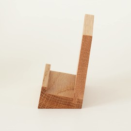 Premium Wood Wood Past Book Stand Stand Oak 3.0 Inches (3.0 cm) Made in Japan