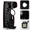 US_Auto_3 Fit 2019-2023 Chevy Silverado 1500 LED Tail Light w/Wiring