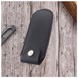 Harmonica Bag, Pack of 2 Harmonica Holder, CuiCanfla Harmonica Bag for Storage, Harmonica Cover, Made of Leather, Leather Holder, PU Storage Shelf, Multifunction