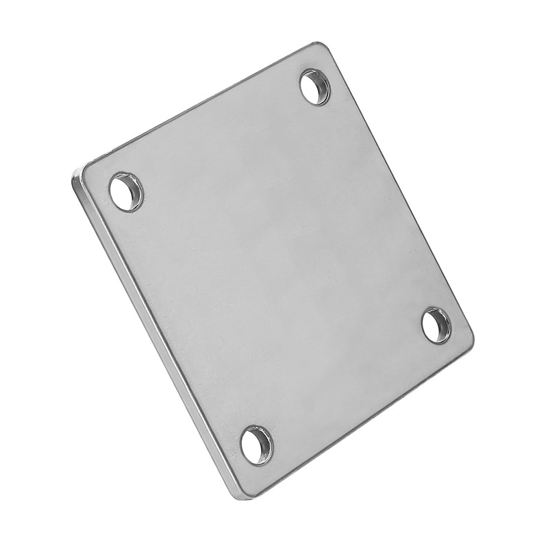 4 Pcs A36 Steel Plates, 4"x4", Hot Rolled, Laser Cut,