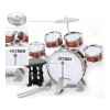 TOYGAGADE Batería Niños Banco Baquetas Platillo Bombo Musicales Toygagade