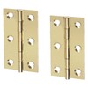 Solid Brass Butt Hinges Door Hinges Internal 63mm/2.5-Inch Rising Butt