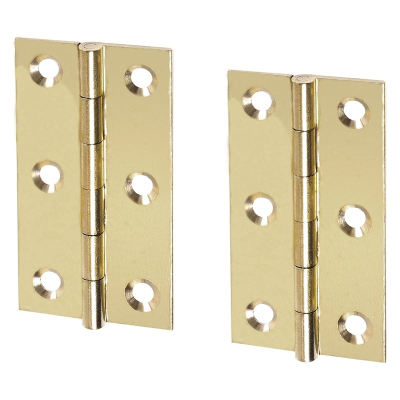 Solid Brass Butt Hinges Door Hinges Internal 63mm/2.5-Inch Rising Butt