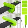 Ceiling Fan Cleaner Duster with 75'' Extension Pole, Flexible High