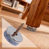 50 Pcs Screw-On Furniture Felt Pads for Chair Legs