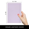 PAPERAGE Lined Journal Notebook, (Lavender), 160 Pages, Medium 5.6 in