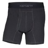 CARHARTT Men's Cotton Polyester 2 Pack Boxer Brief, Black, 3X-Large