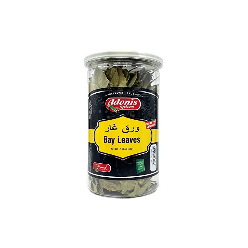 Adonis - Lebanese Bay Leaves, Whole (1.76 oz) 50g