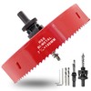Hordion 180mm 7.1 inch Hole Saw with Drill Bits &