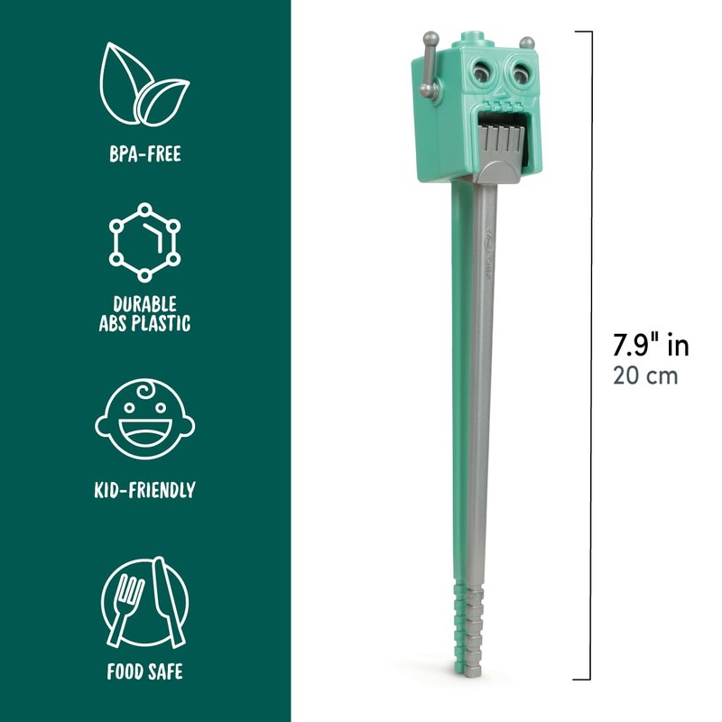 Genuine Fred MUNCHTIME Robot Chopsticks , Picky Eater Solutions ,