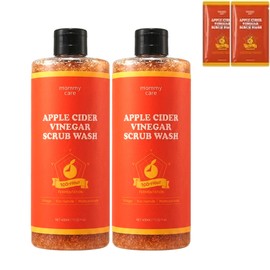 Mommy Care Mamicare Asabi Scrub Wash 400g x 2 + 8g x 2 / 마미케어 애사비 스크럽 워시 400g 2개+8g 2매