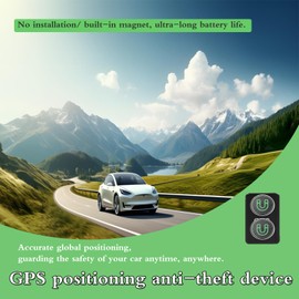 GPS Tracker for Vehicles, Accurate Real-Time Tracking Device for Vehicles, Loved Ones, Pets, with Precise Location, Multiple Alerts and Multi-Language Support/No Monthly Fee