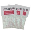 3 x 3 g glitter for snow globe / glitter