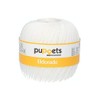 Puppets Eldorado Strength 10 4574010-07001 White Crochet Yarn, 100% Cotton