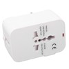 Multifunctional Power Converter with USB Ports Universal Adapter Socket 100‑240VAC