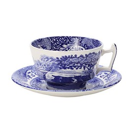 Spode (Spode) Blue Italian Tea Cup & Saucer