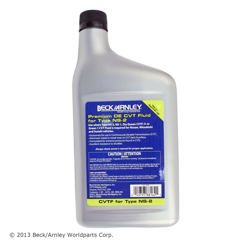 Beck Arnley 252-3000 Automatic Transmission Fluid