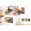 Sticker 3D Effect Wall Sticker Plants Wallpaper Decoration Optical Illusion