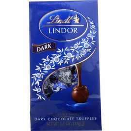 Lindt Lindor Dark Chocolate Truffle Ball, 5.1 oz