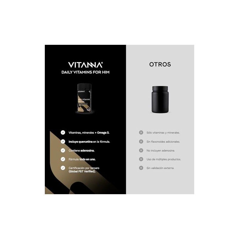 Vitanna Multivitamínico para Hombre