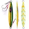 Goture Metal Jig Set, Luminous Slow Jigging, Offshore, Short, Hairtail,