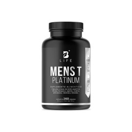 B Life | Fórmula Avanzada Platinum para Hombre | 260 Cápsulas 4000 mg por porción. Fenogreco, Creatina, Aminoácidos, Vitaminas y Minerales. Ingredient