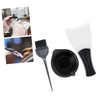 LALAFINA 3pc Hair Dye Kit Dyeing Board Hairdressing Plate Bowl