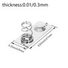 Fielect 20Pcs AAA Battery Spring Plate AAA Battery Positive Negative