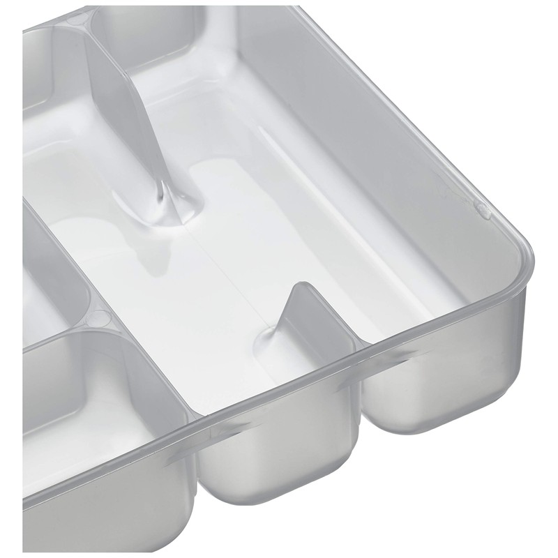 Excèlsa"Rainbow" 6 Compartments White Cutlery Tray