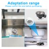 Inodiref Kitchen Sink Waste Kit with Overflow Pipes 114mm Kitchen