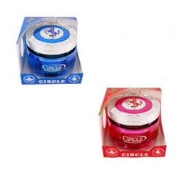 Circle air freshener removes vehicle interior odors odor random