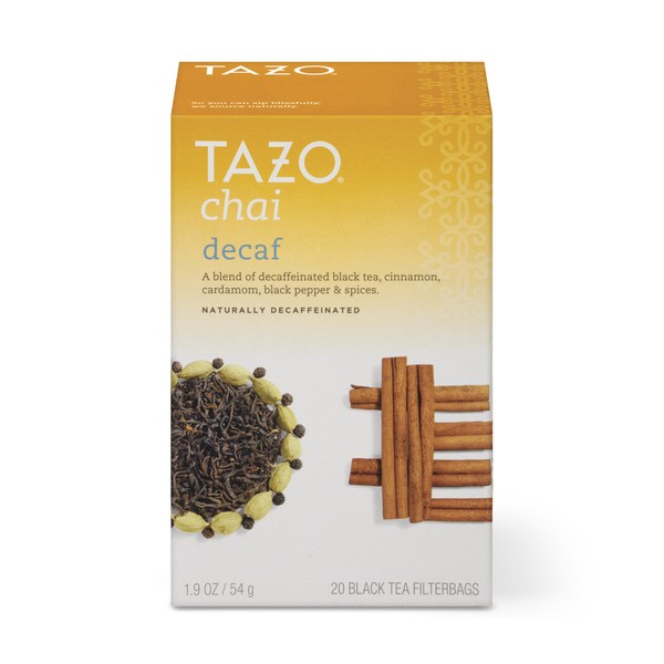 Tazo Decaf Chai Black Tea Filterbags (20 count)