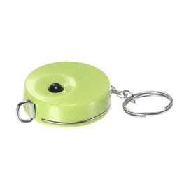 sourcing map Measuring Tape 1.5M/60-inch Retractable Tailors Tape Measure Pocket Size with Key Chain for Body, Fabric, Sewing and Crafts Measurements, Green