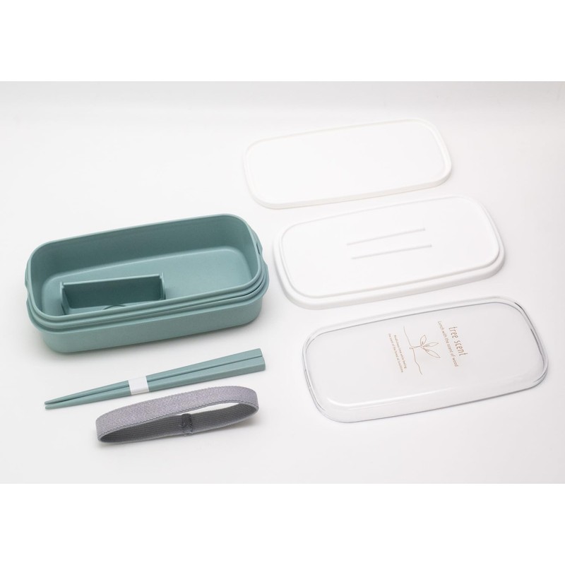 OSK PW-14S HKP No.3 Lunch Box, 2-Tier, Antibacterial, 11.2 fl