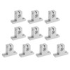 10 Pcs Linear Motion Rail Guide Support Aluminum Alloy High