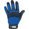 MASTER elysee® Mechanicals Gloves Workwear - Black/Blue, 9