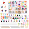 JABNOW Charms Pendant Set, Jewellery Making Set, Charms Bubble Tea