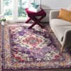 Safavieh Monaco Collection MNC243P Boho Chic Medallion Distressed Area Rug,