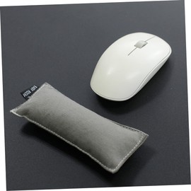 TEHAUX 2pcs Comfortable Cotton Elbow and Wrist Support Mat Non- Wrist Pad for Office Desk Cotton Light Grey Ergonomic Design for and Fatigue Reduction