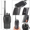 US Warehouse 2 Packs Baofeng BF-888S Kids Walkie Talkie UHF