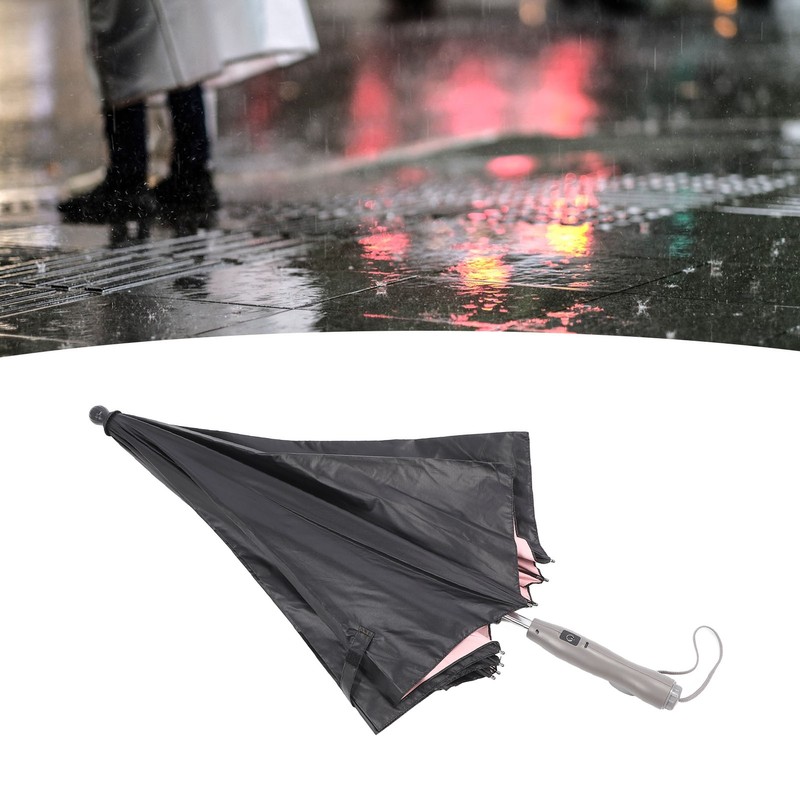 Umbrella with Built In Fan and Mist Spray 190T Vinyl