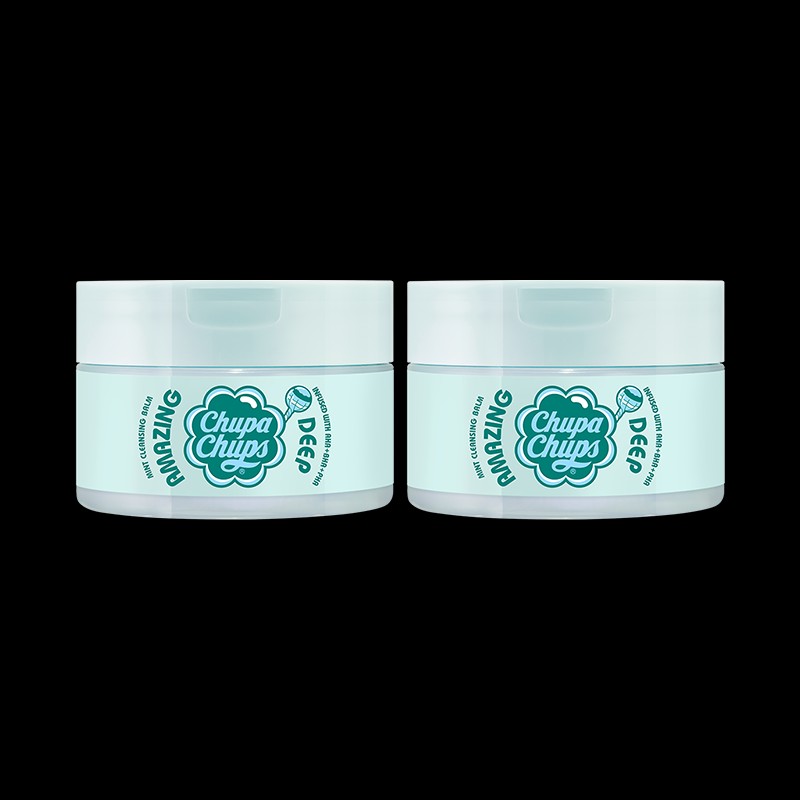 Mamonde [마몽드][더블] 츄파춥스 X 어메이징 딥 민트 클렌징밤 [Mamonde][Double] Chupa