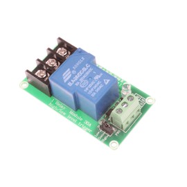 NOYITO 30A 1-Channel Relay Module High Low Level Trigger with Optocoupler Isolation Load DC 30V AC 250V 30A for PLC Automation Equipment Control Industrial Control (1-Channel 24V)