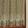 Touch of Class Victorian Fleur de Lis Lace Window Treatment