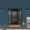 Glidden Exterior Paint + Primer: Blue/Sailor's Coat, One Coat, Flat,