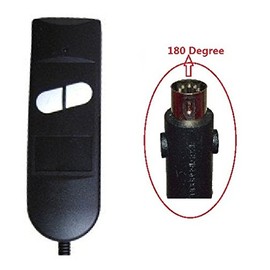 YL UP/Down 2B 5 Pin 180° Electric Sofa Remote Hand Control for OKIN,LIMOSS,Pride,Golden,Berkline Lift Chair or Power Recliner