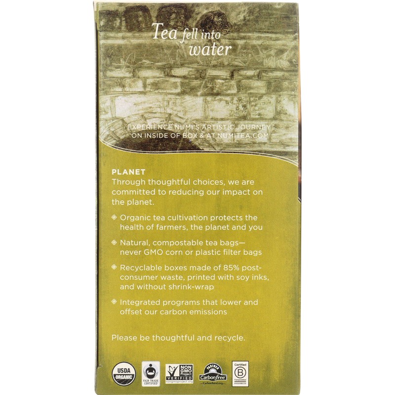 Numi Green Tea Bags Gunpowder